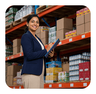 Frischbox Warehouse Manager with Clipboard